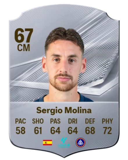 Sergio Molina 67 Common CM FC 26 card