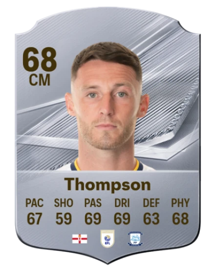Thompson 68 Silver CM FC 27 card