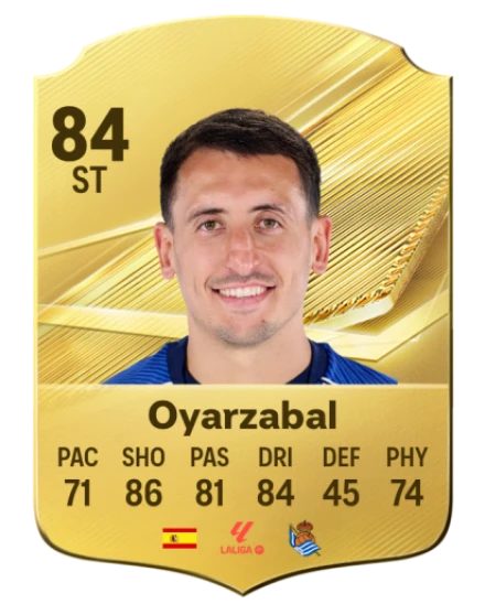 Oyarzabal 84 Common ST FC 26 card