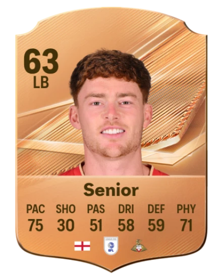 Senior 63 Common LB FC 26 card