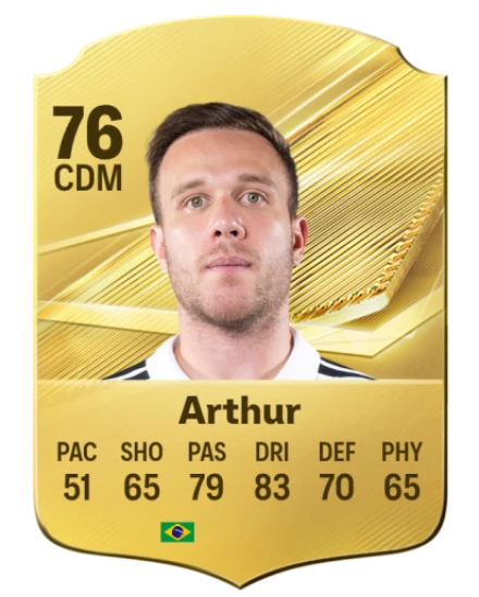 Arthur 76 Gold CDM FC 27 card