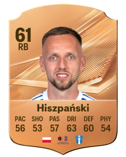 Hiszpański 61 Bronze RB FC 27 card