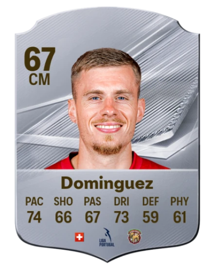 Dominguez 67 Common CM FC 26 card
