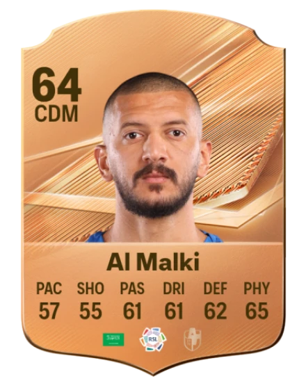 Al Malki 64 Common CDM FC 26 card