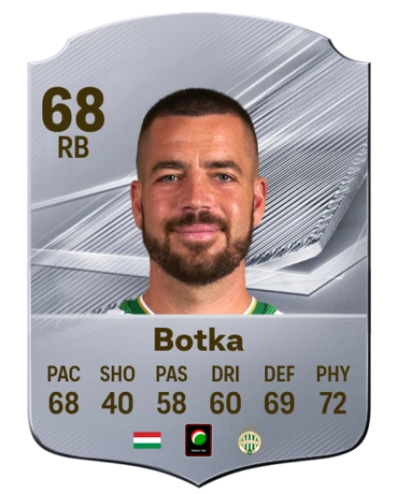 Botka 68 Silver RB FC 27 card