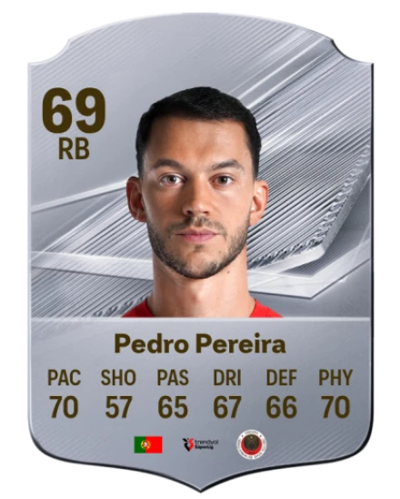 Pedro Pereira 69 Common RB FC 26 card