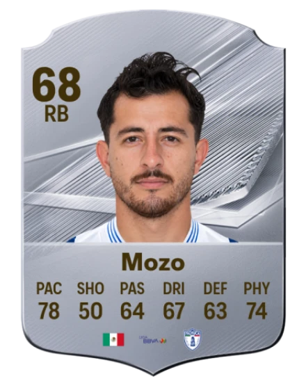 Mozo 68 Silver RB FC 27 card