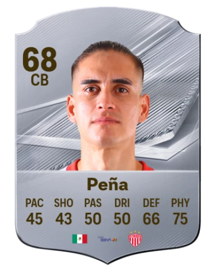 Peña 68 Common CB FC 26 card