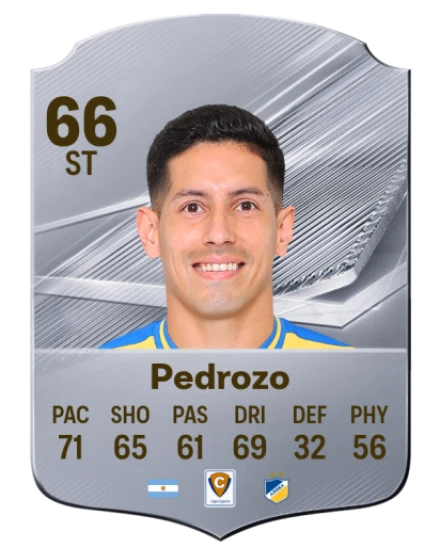 Pedrozo 66 Silver ST FC 27 card