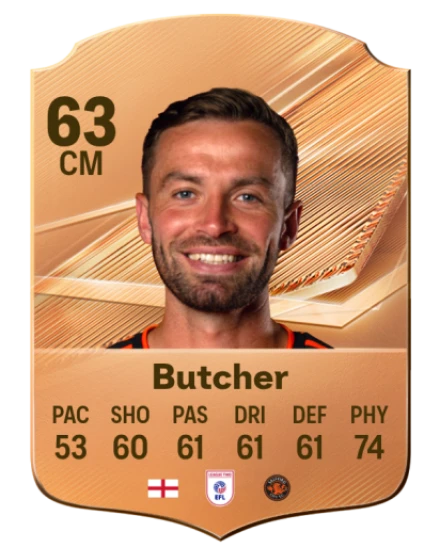 Butcher 63 Bronze CM FC 27 card