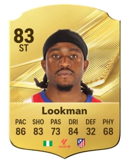 Lookman 83 Common ST FC 26 card