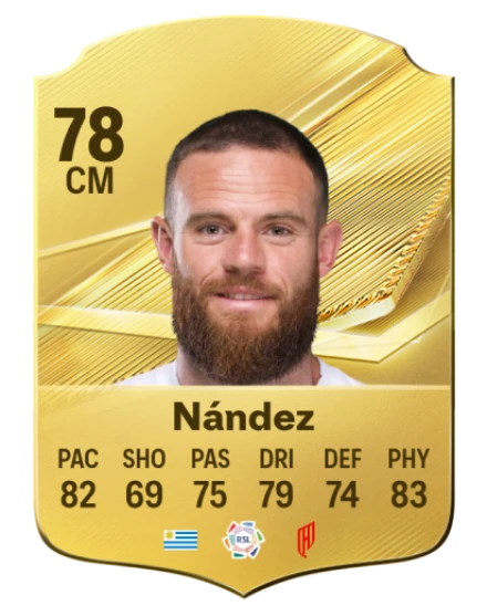 Nández 78 Common CM FC 26 card