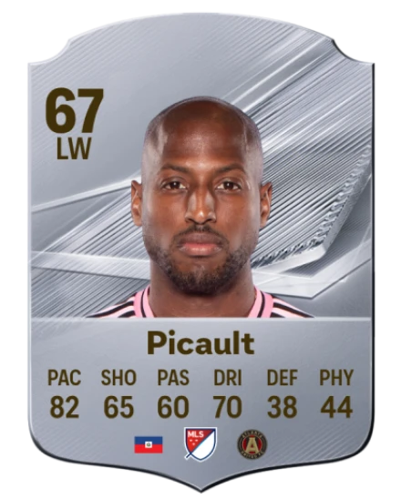 Picault 67 Common LW FC 26 card