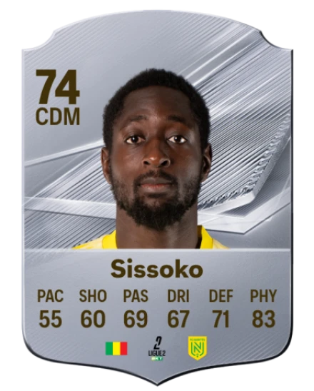 Sissoko 74 Common CDM FC 26 card