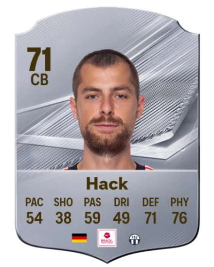 Hack 71 Common CB FC 26 card