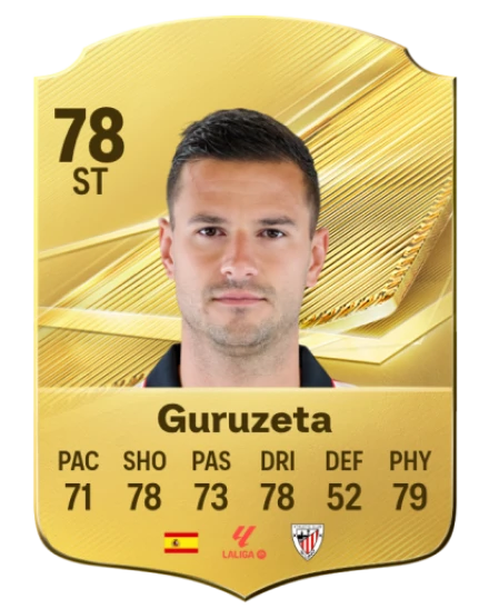 Guruzeta 78 Common ST FC 26 card