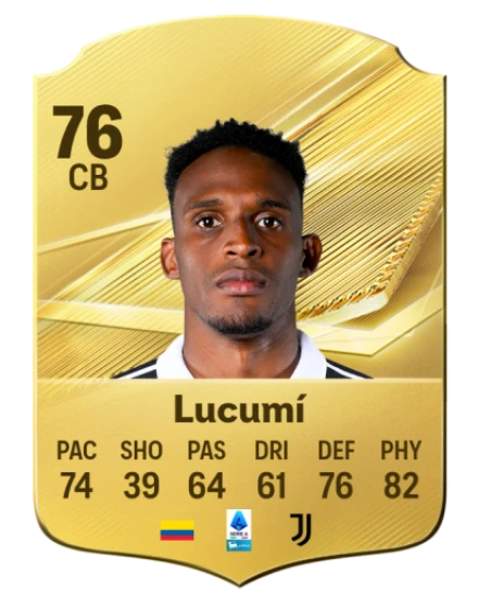 Lucumí 76 Gold CB FC 27 card