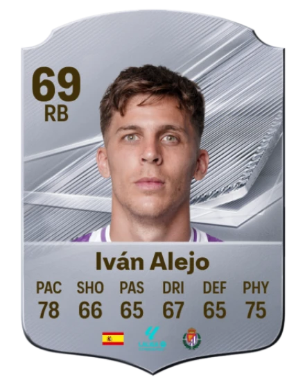 Iván Alejo 69 Common RB FC 26 card