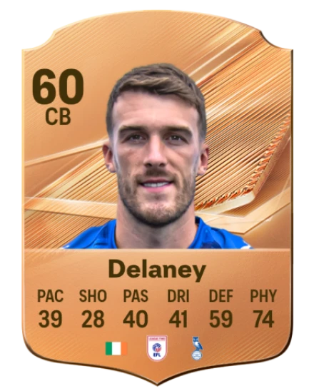Delaney 60 Bronze CB FC 27 card