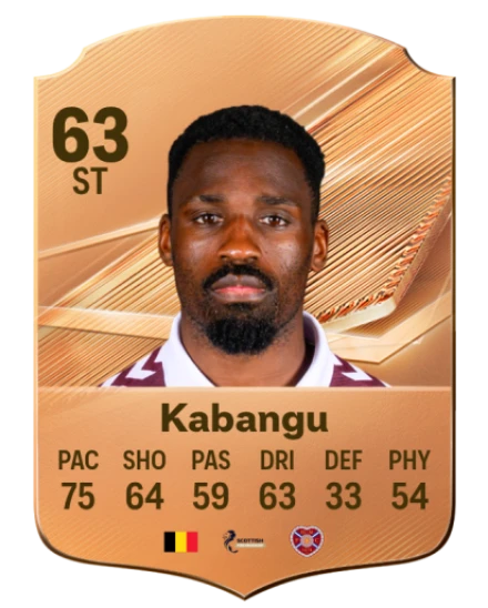 Kabangu 63 Bronze ST FC 27 card