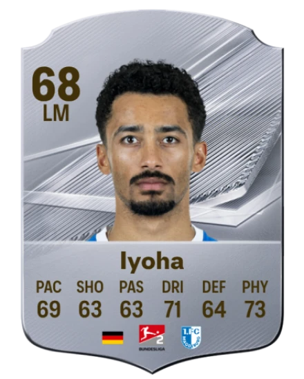 Iyoha 68 Common LM FC 26 card