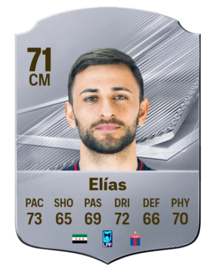 Elías 71 Rare CM FC 26 card