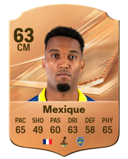 Mexique 63 Common CM FC 26 card