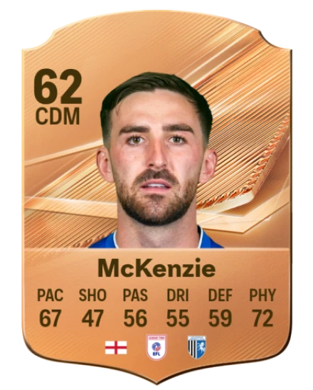 McKenzie 62 Common CDM FC 26 card