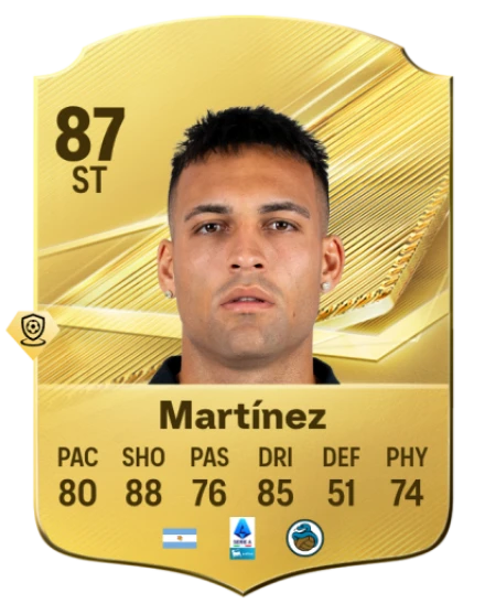 Martínez 87 Common ST FC 26 card