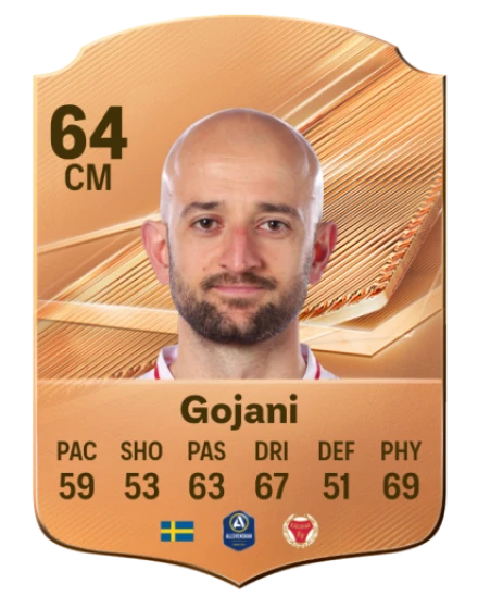 Gojani 64 Common CM FC 26 card