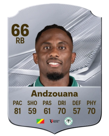 Andzouana 66 Common RB FC 26 card