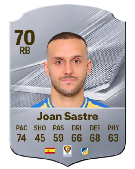 Joan Sastre 70 Common RB FC 26 card