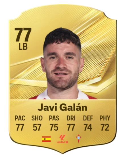 Javi Galán 77 Common LB FC 26 card