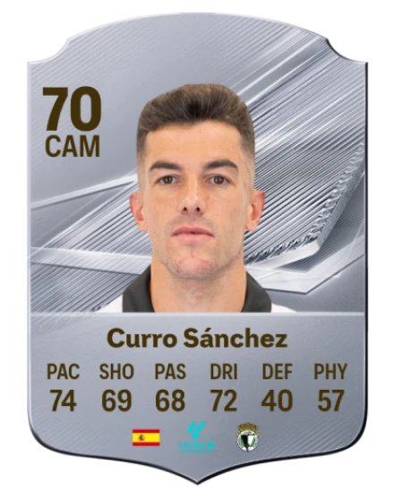 Curro Sánchez 70 Common CAM FC 26 card