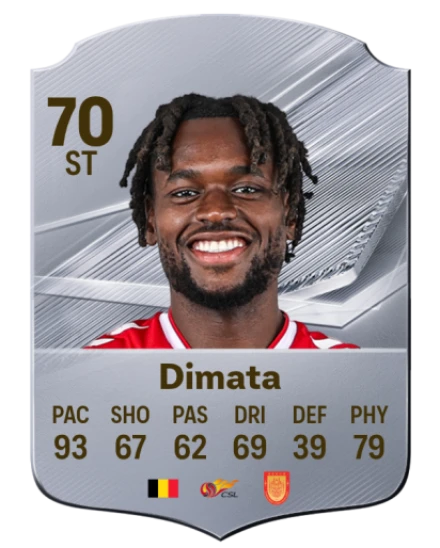 Dimata 70 Common ST FC 26 card