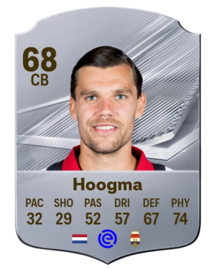 Hoogma 68 Common CB FC 26 card