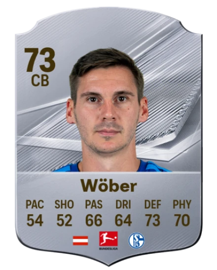Wöber 73 Common CB FC 26 card