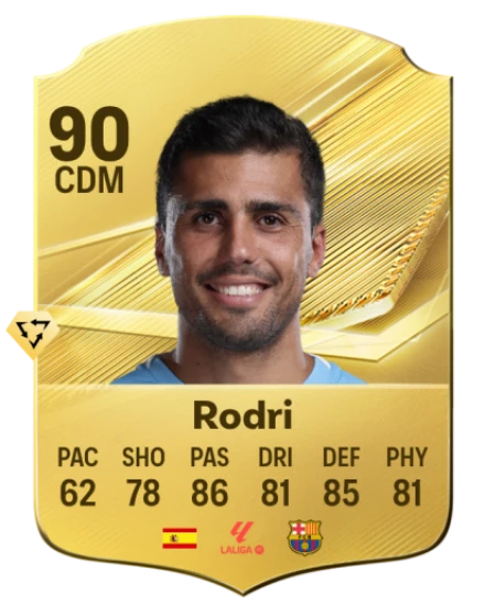 Rodri 90 Common CDM FC 26 card