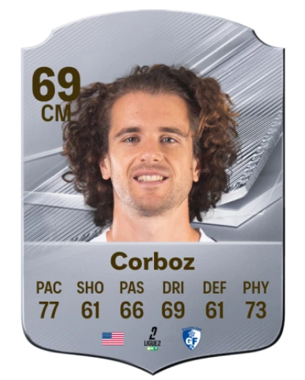 Corboz 69 Common CM FC 26 card