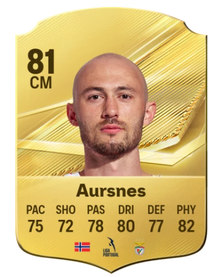 Aursnes 81 Common CM FC 26 card