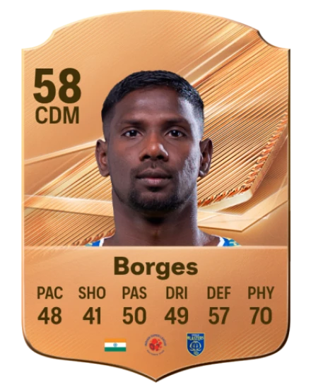 Borges 58 Common CDM FC 26 card