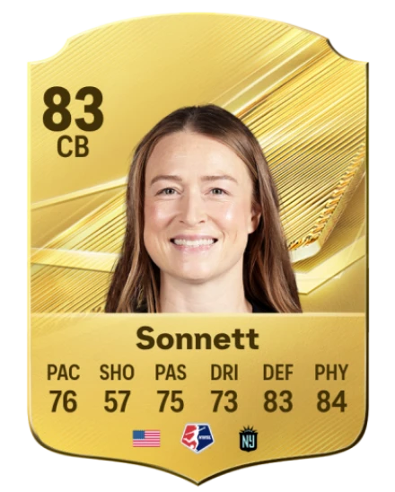 Sonnett 83 Common CB FC 26 card