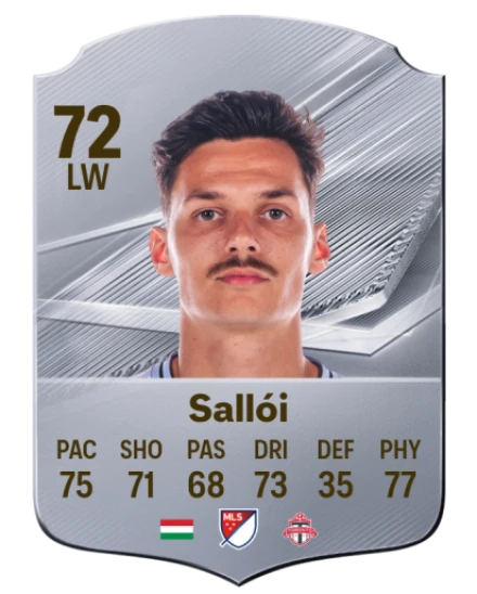 Sallói 72 Common LW FC 26 card