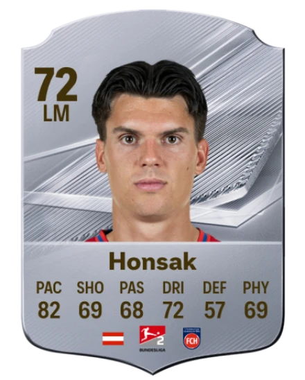 Honsak 72 Common LM FC 26 card