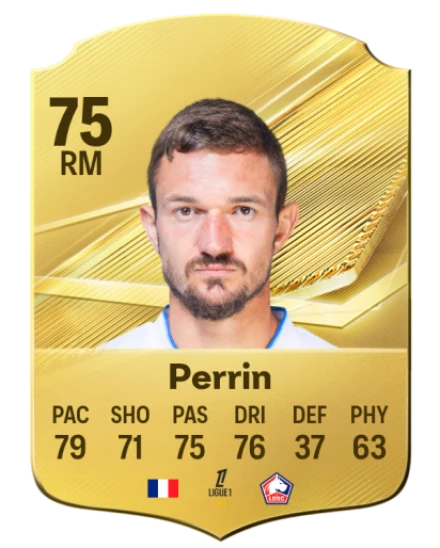 Perrin 75 Common RM FC 26 card