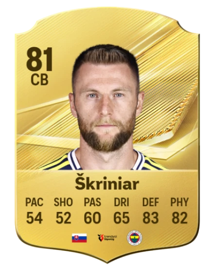 Škriniar 81 Common CB FC 26 card