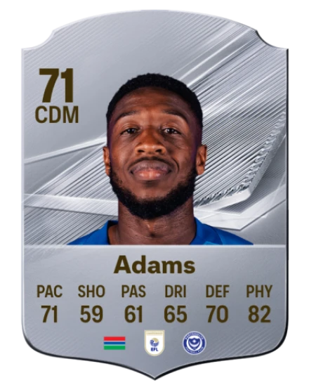 Adams 71 Common CDM FC 26 card