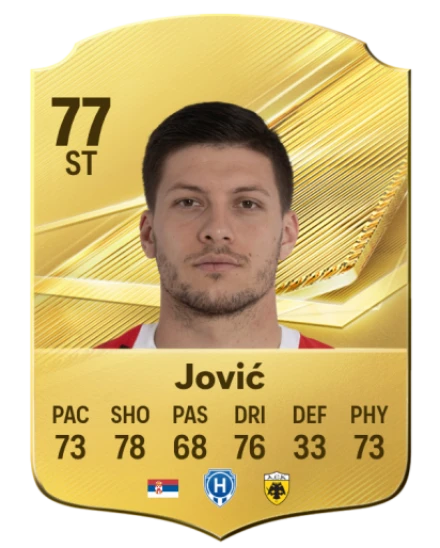 Jović 77 Common ST FC 26 card
