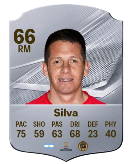 Silva 66 Common RM FC 26 card