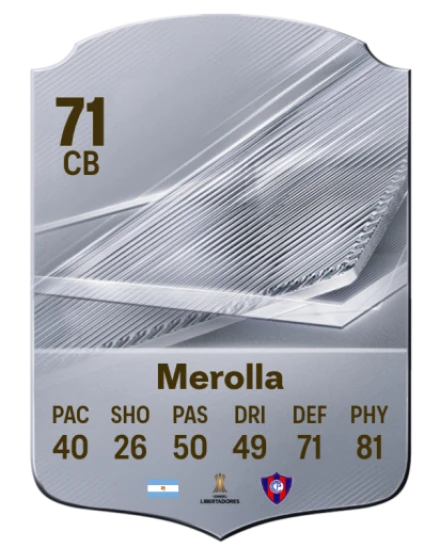 Merolla 71 Common CB FC 26 card
